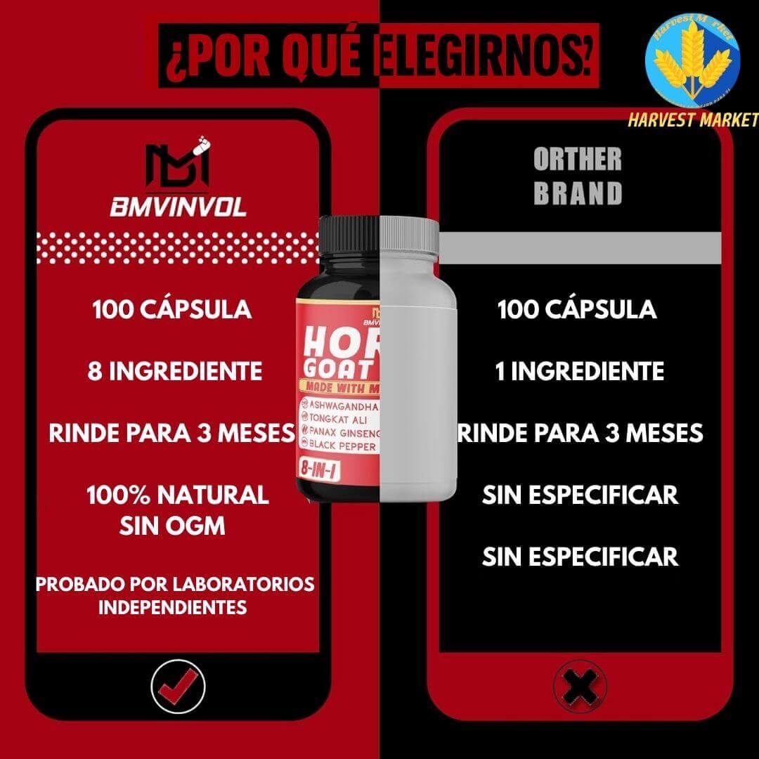 Suplemento de Hierba de la Cabra en Celo H.G.W