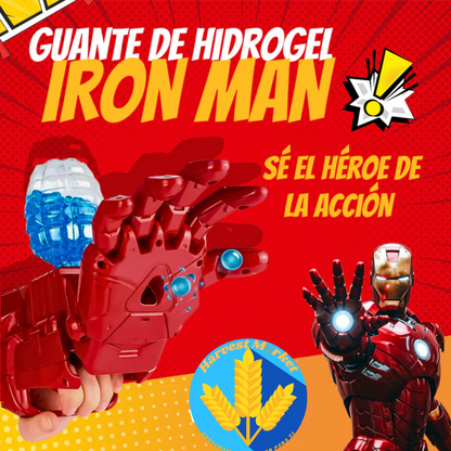 ¡Super Guante de Iron Man de Hidrogel con 50% de DESCUENTO! 🦸‍♂️💥🎉