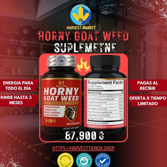 Suplemento de Hierba de la Cabra en Celo H.G.W